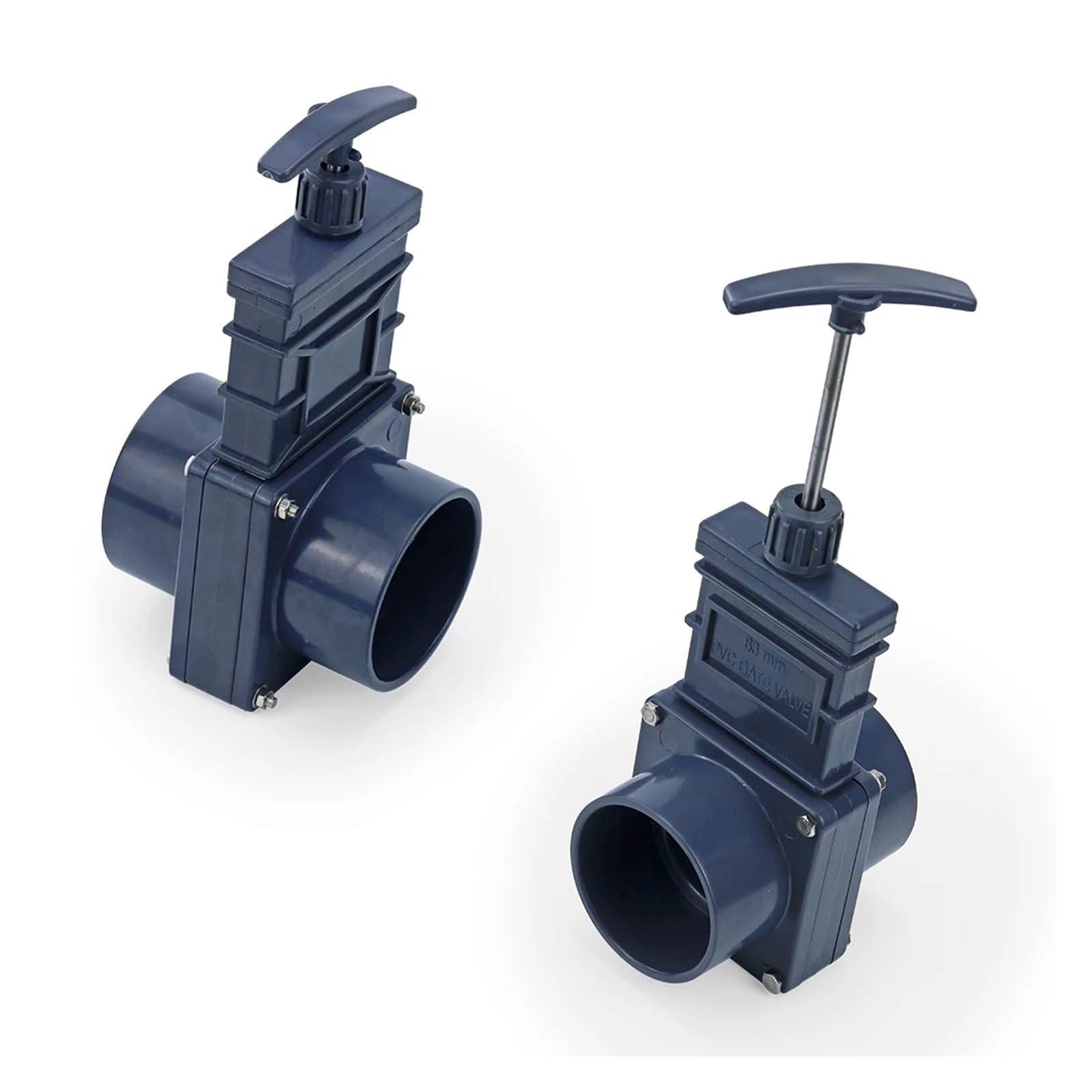 1 válvula de compuerta de agua DN40 de plástico de 40/50/63/75/90/110 mm (DN32)
