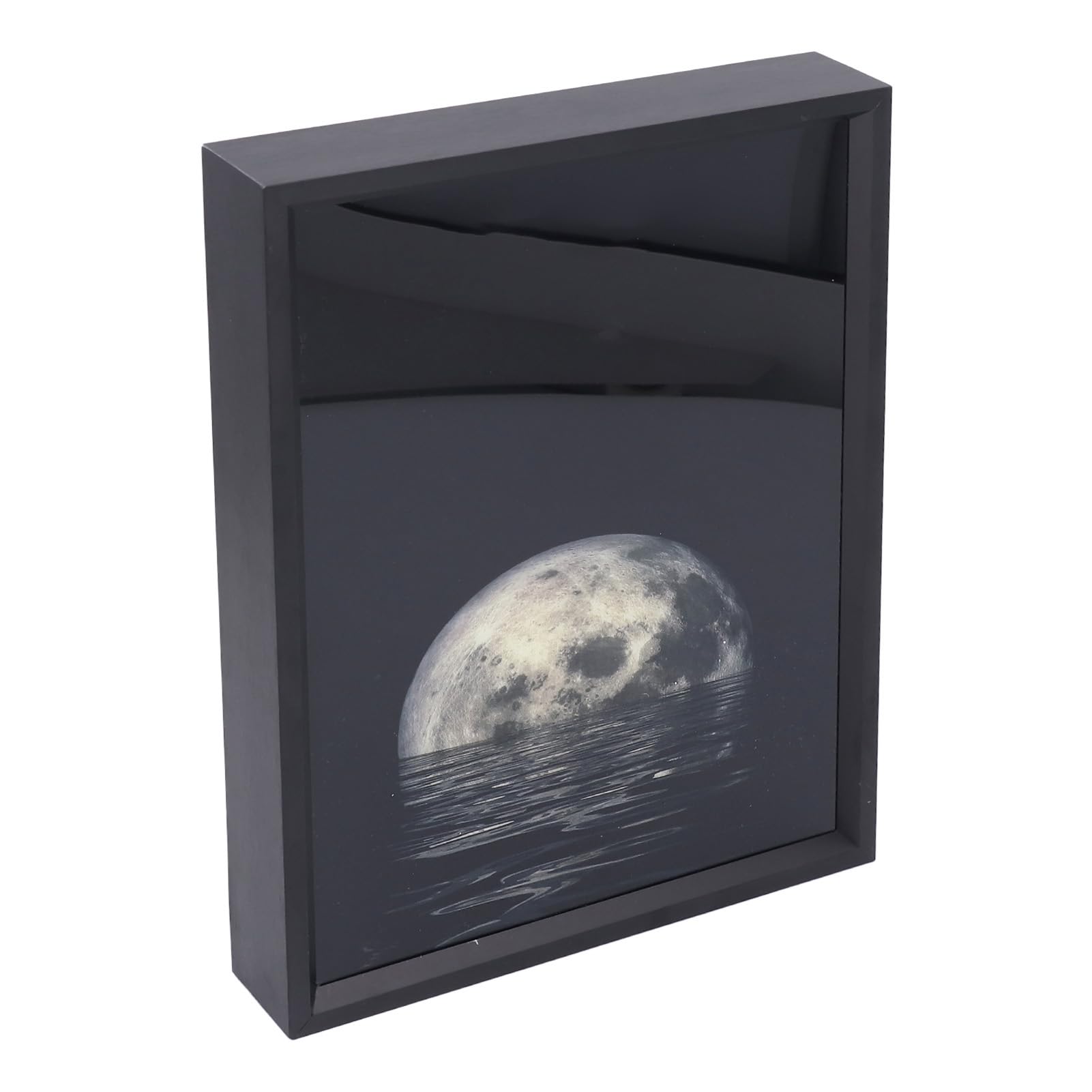 SIXRUN Głośnik Bluetooth Nocna Lampka, 18x24cm Dekoracja Księżyca