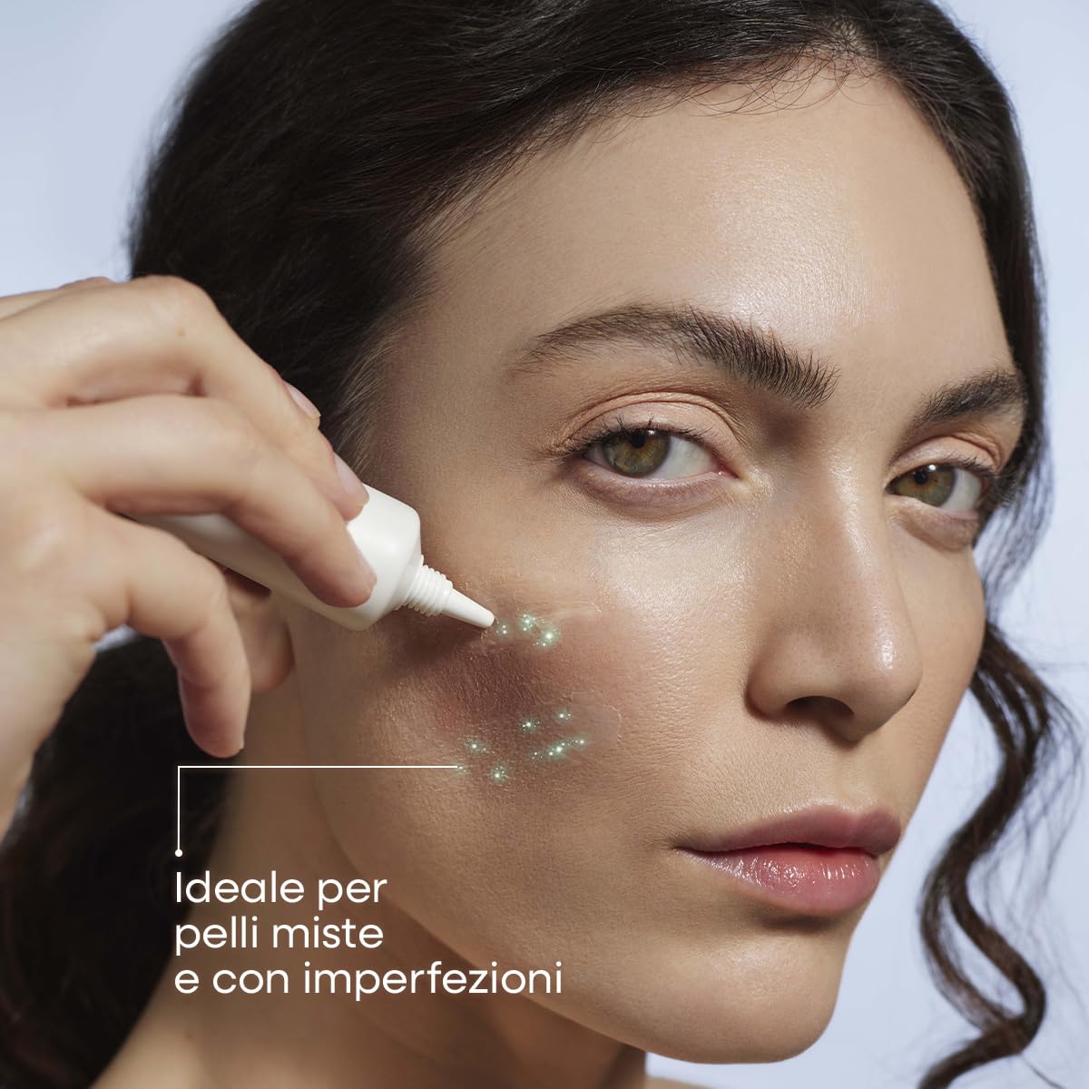 Omia Oxygenium, Crema Viso Anti-Imperfezioni per Pelli Miste, Regolarizza il Sebo e i Pori Dilatati, Uniforma e Opacizza la Pelle, Formula Vegana, 40 ml