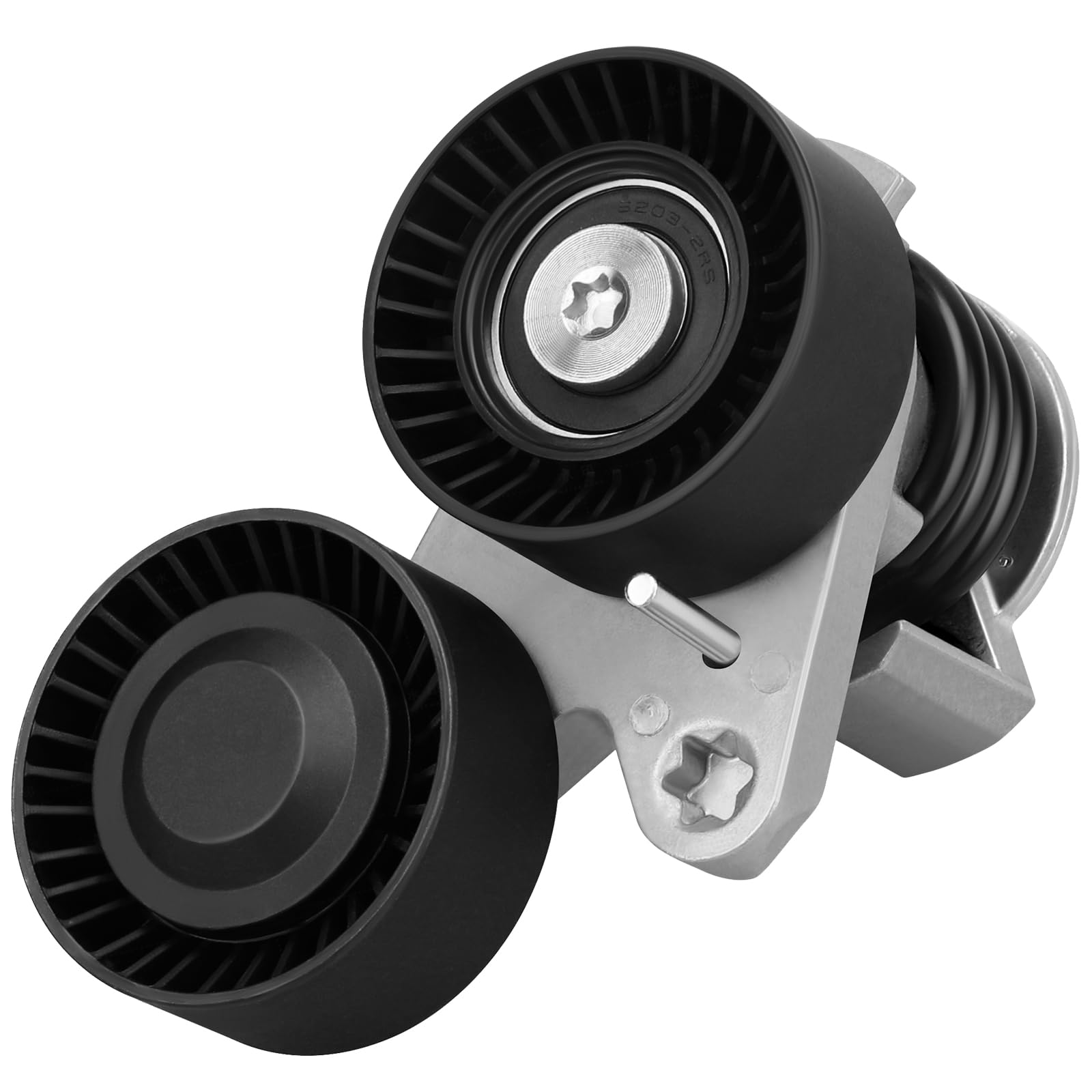 DRIVESTAR Belt Tensioner Pulley Assembly Compatible for 2008-2010 BMW 135i 2007-2010 335i 2008-2010 535i 2009 2010 535i xDrive 3.0L 11287563927 39114 89614