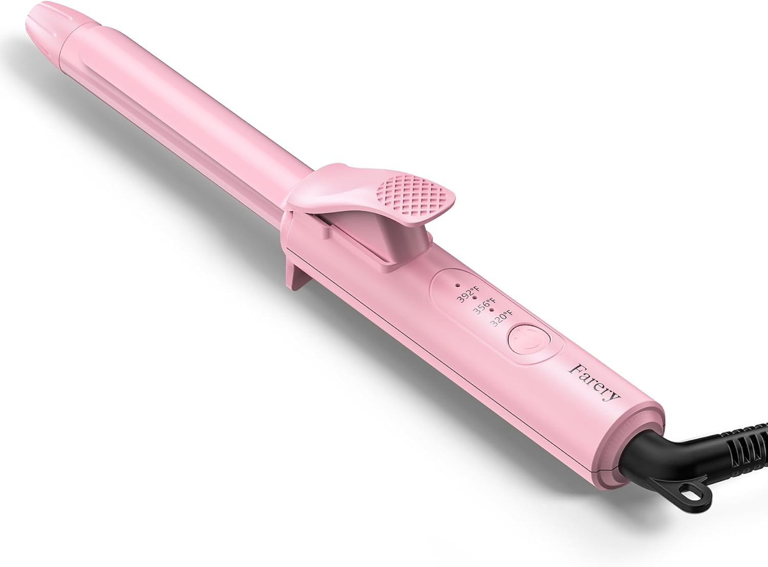 FARERY Mini Curling Iron for Short Hair, 1/2 Inch Travel Size Curling Iron Dual Voltage, Ceramic Mini Hair Curler with 3 Adjustable Temp, Auto-Off, Infused with Keratin & Argan Oil, with Storage Bag - Image 7