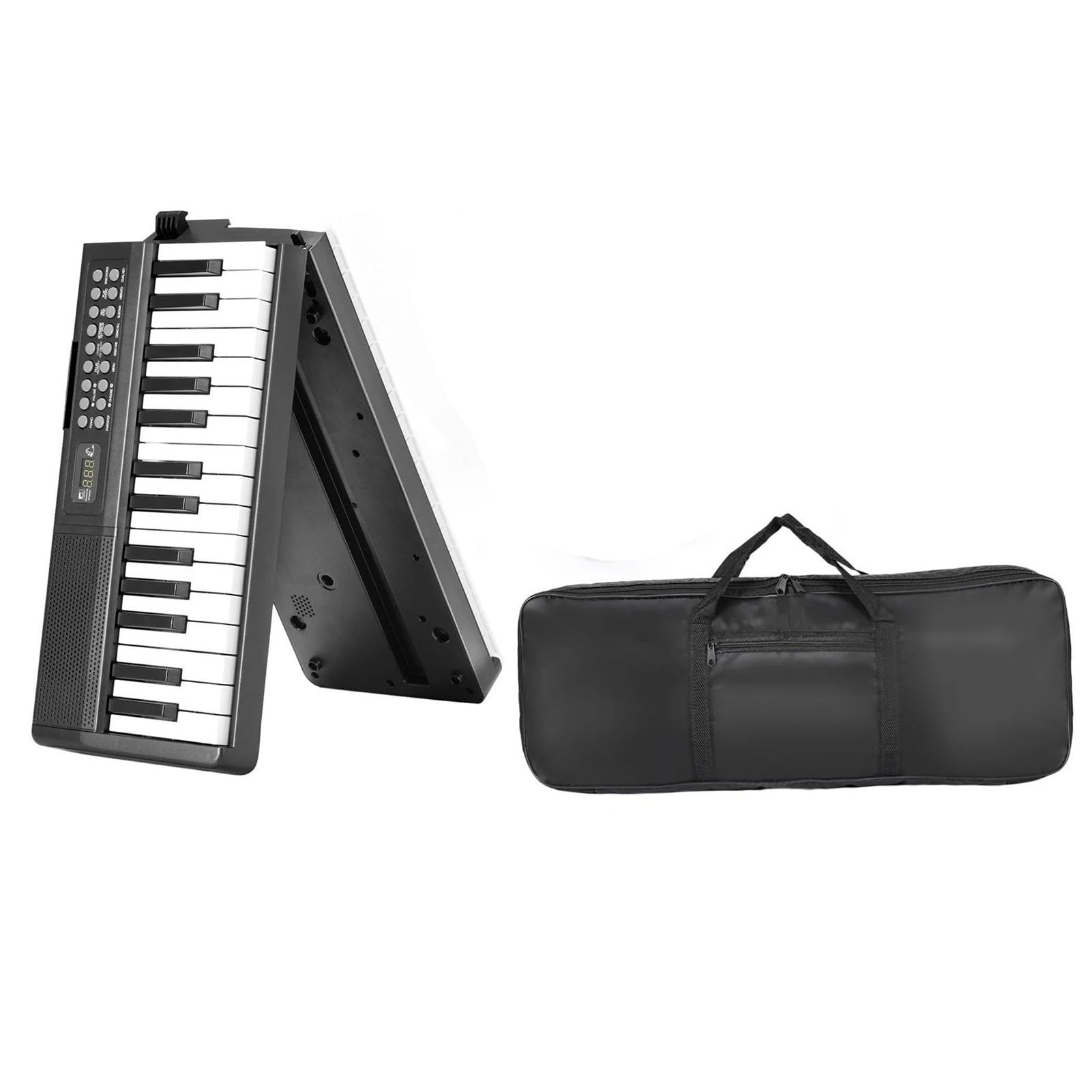 Pianino Elektroniczne 61 Klawiszowa Klawiatura Przenośna Pianino Elektroniczne 1000 Tonów 150 Utworów Demonstracyjnych