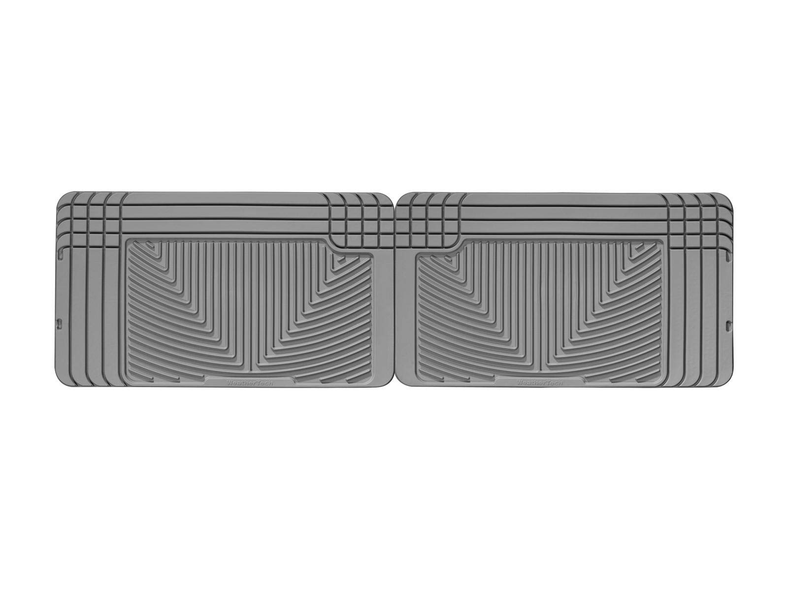 WeatherTech All-Weather Floor Mats for Escalade, Astro, C/K Series Pickup, Silverado, Tahoe - 2nd Row (W25GR), Grey