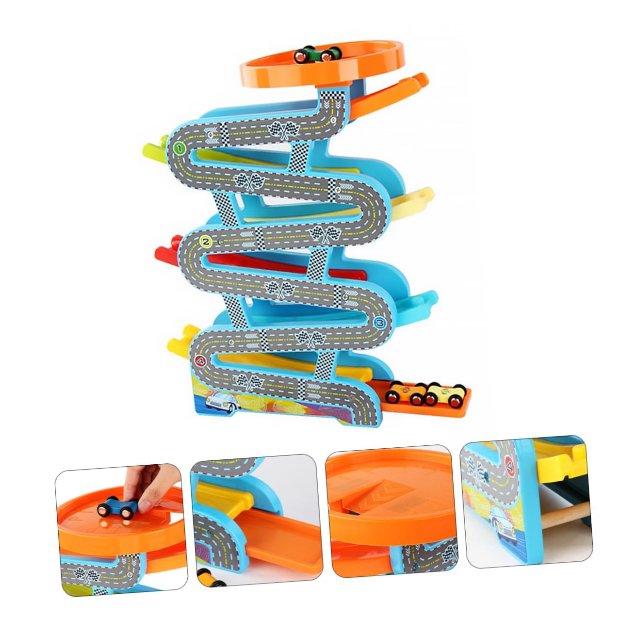 Healeved Holz Gleitspielzeug für Dinosaurier Rollen und PVC Material zur Konzentration und Hand Auge Koordination für Jungen und Mädchen