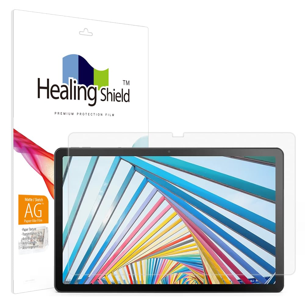 Healingshield Screen Protector Paper-feel Eye Protection Anti Blue Ray Anti Glare Paper Texture Film Compatible with Lenovo Tab M10 Plus 3rd Gen