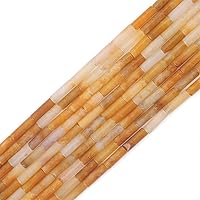 Vista 38 de Cuentas de tubo de turquesa africana natural Cilindro 2x4mm 38cm/hebra Cuentas de piedra para hacer joyas