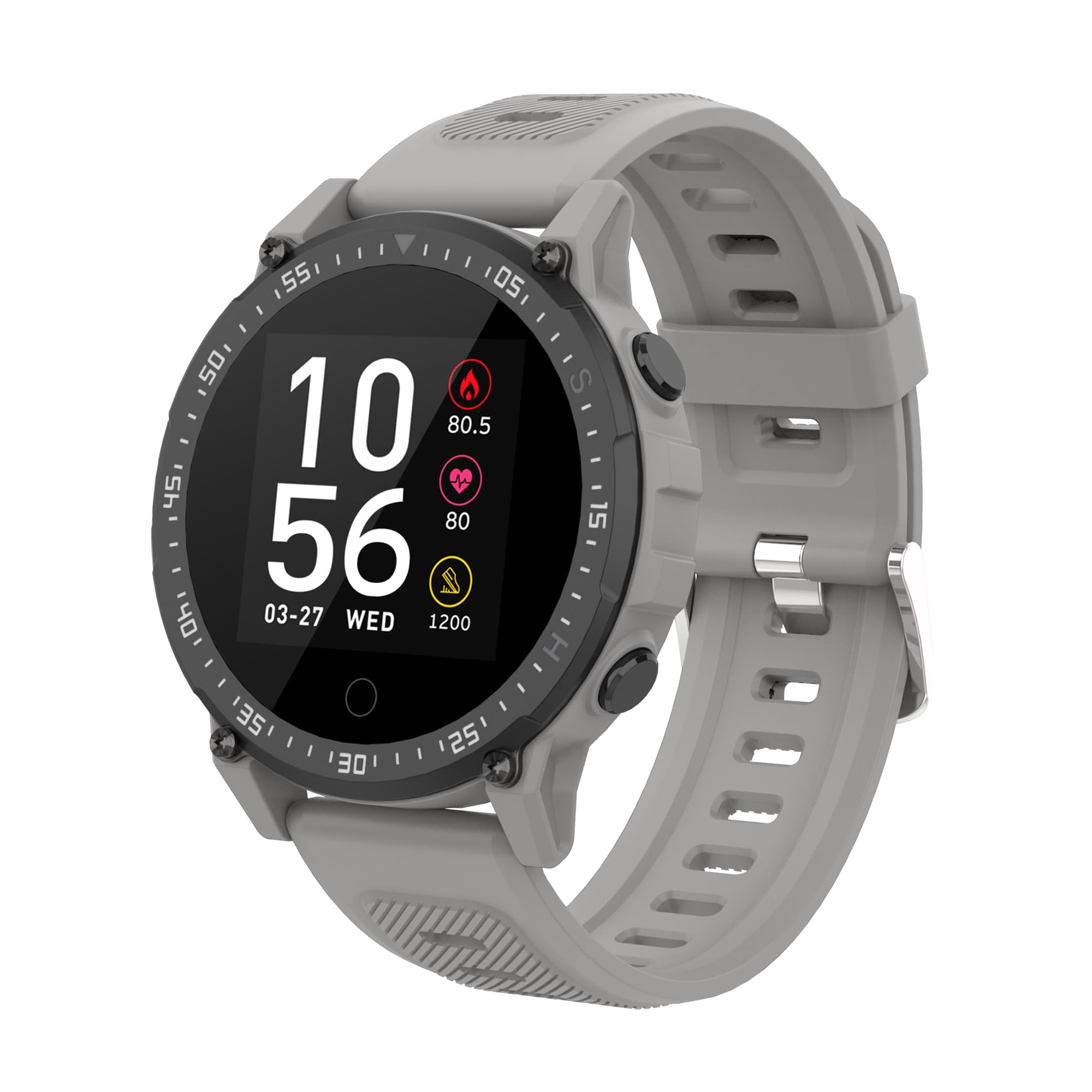 Reflex Active Series 5 Grey Smart Sport Watch With Colour Touch Screen and Up To 7 Day Battery Life RA05-2130