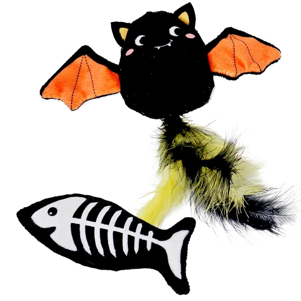 Nobby Halloween Bat and Fish 18 cm / 11 cm