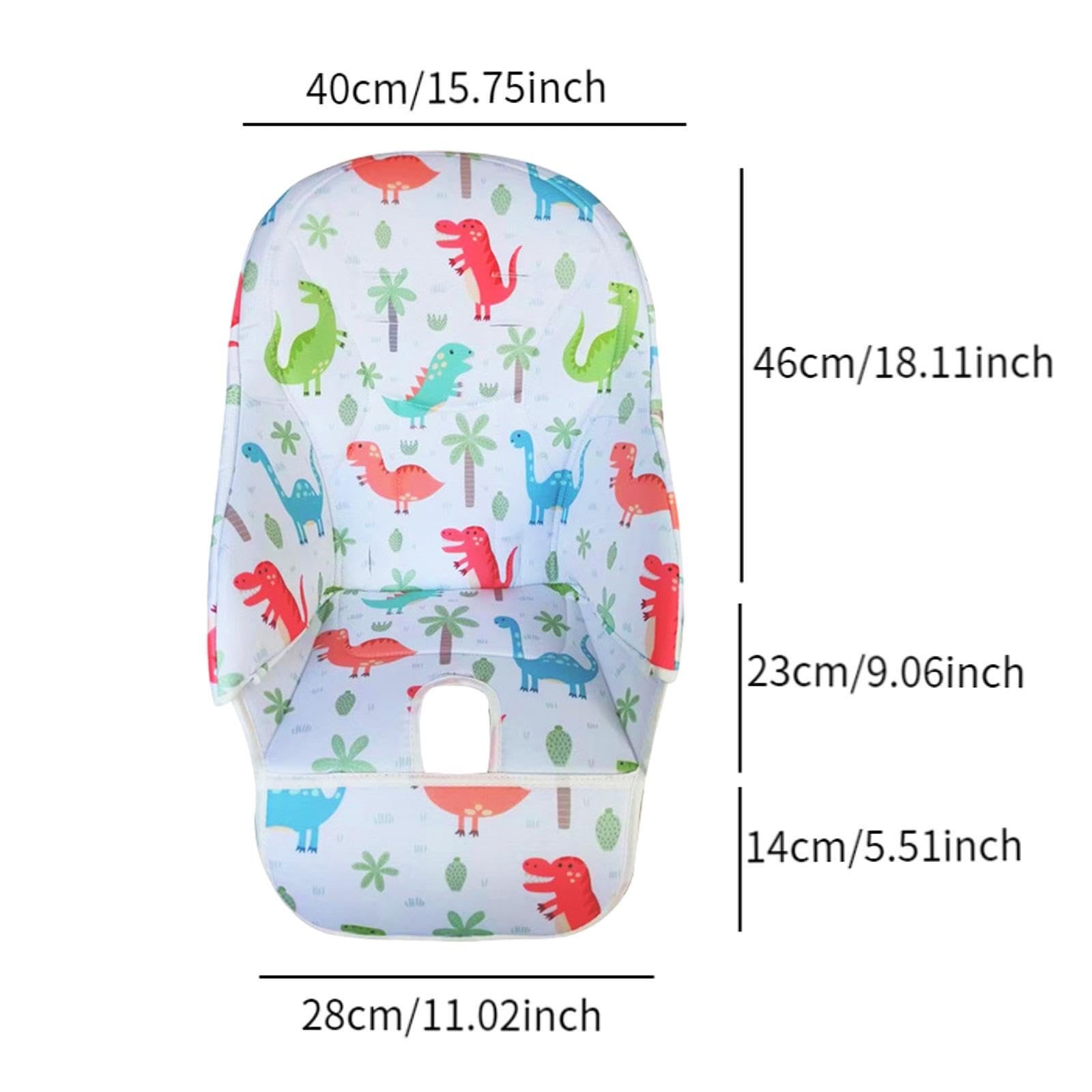 Coprisedia da pranzo per bambini, coprisedia da pranzo, coprisedia per bambini, neonati, Dinosauro