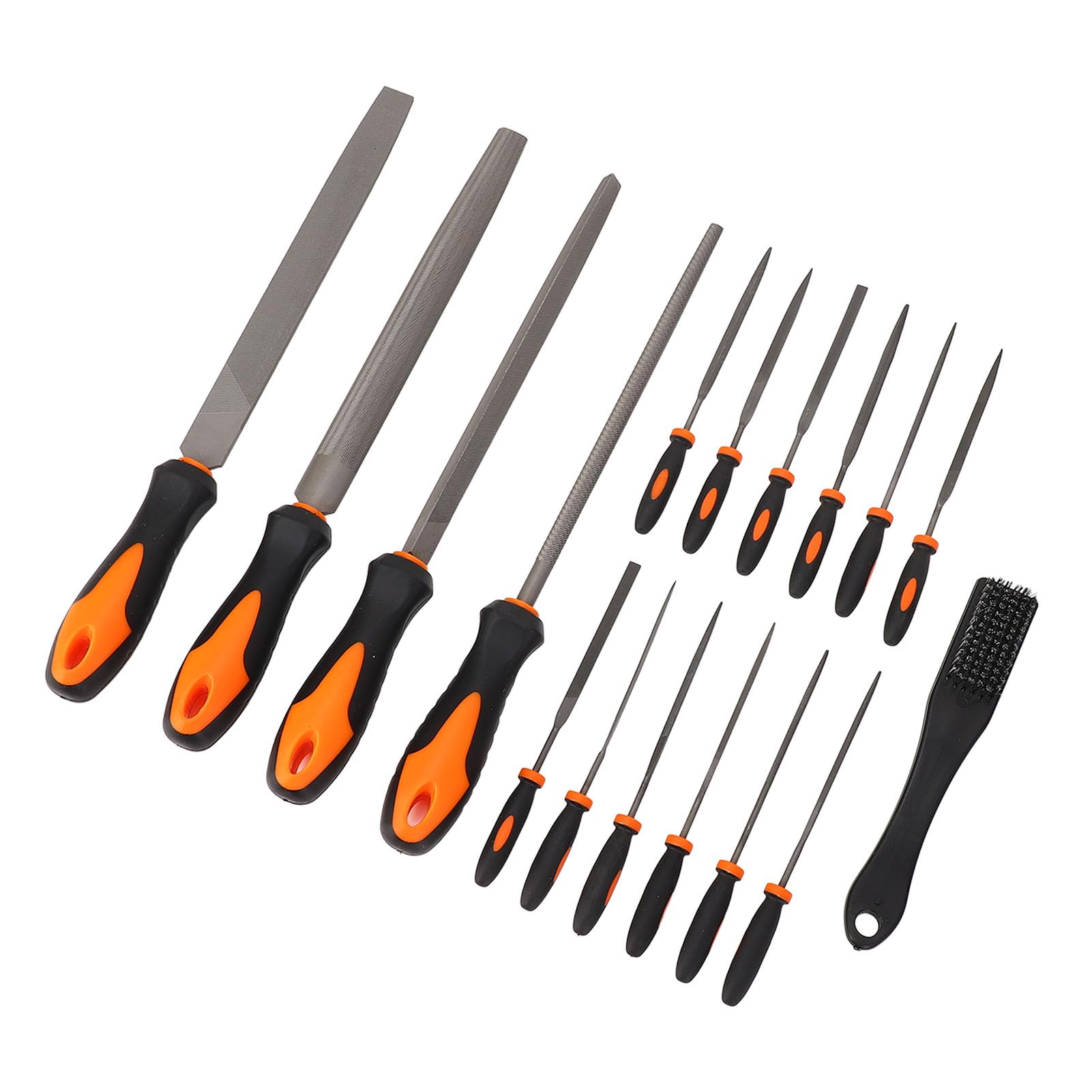 Juego de Limas de Metal Profesionales 18 Piezas Acero T12 para Proyectos Madera, Práctico para Carpinteros y Entusiastas, Estuche Almacenamiento Portátil Incluido