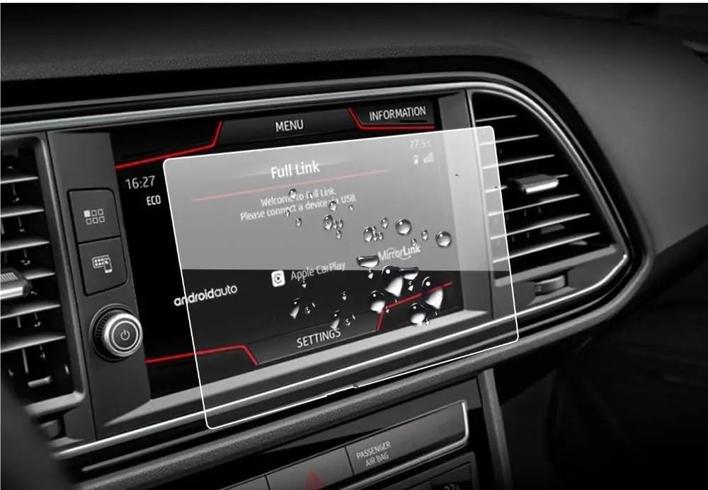 Protecteur d'écran voiture anti-rayures pour console Leon X-perience 2017