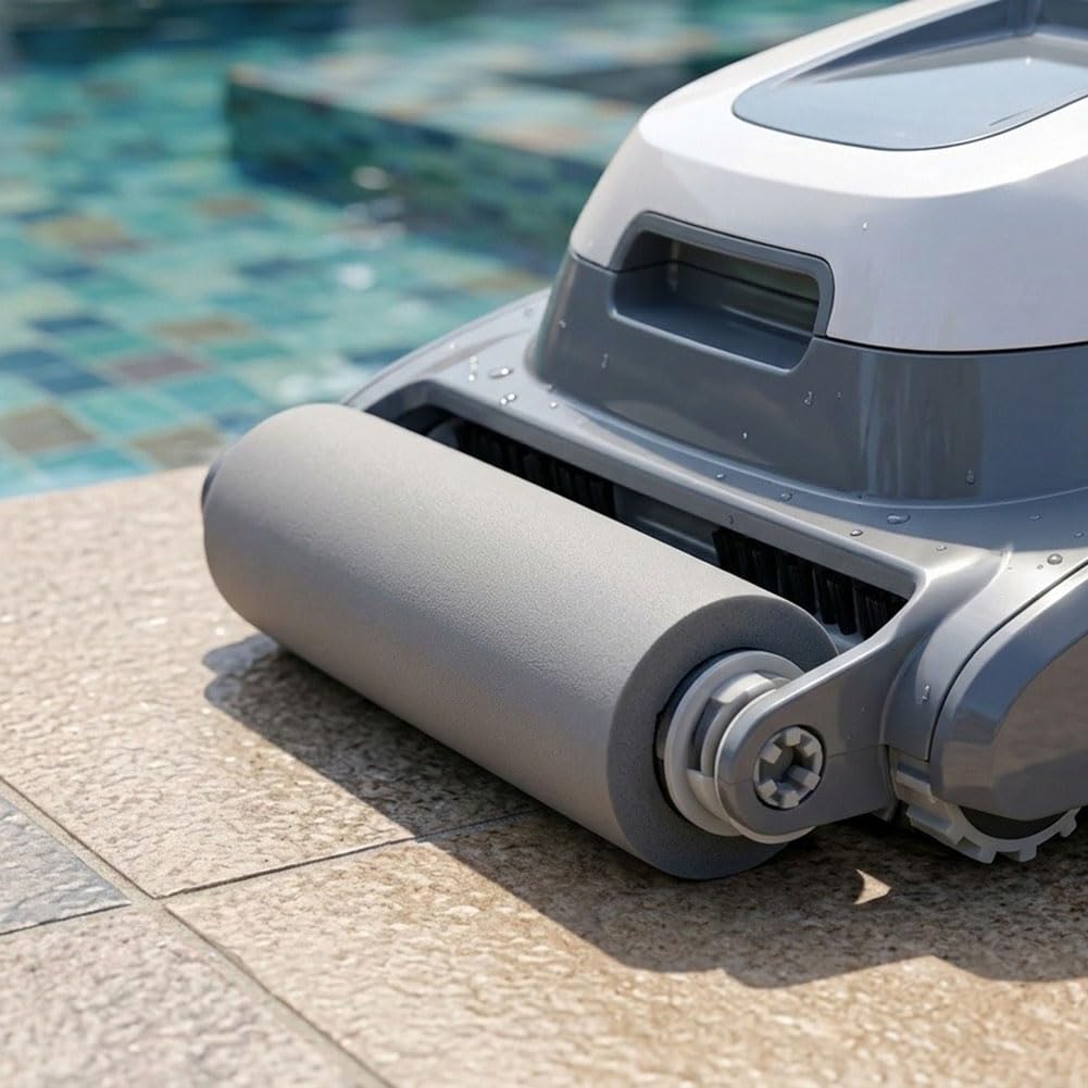 Conjunto de rodillo de espuma de repuesto RCX26012 para TigerShark QC Rodillo texturizado robótico para Hayward para captura de escombros suciedad limpiador de piscina piezas de repuesto