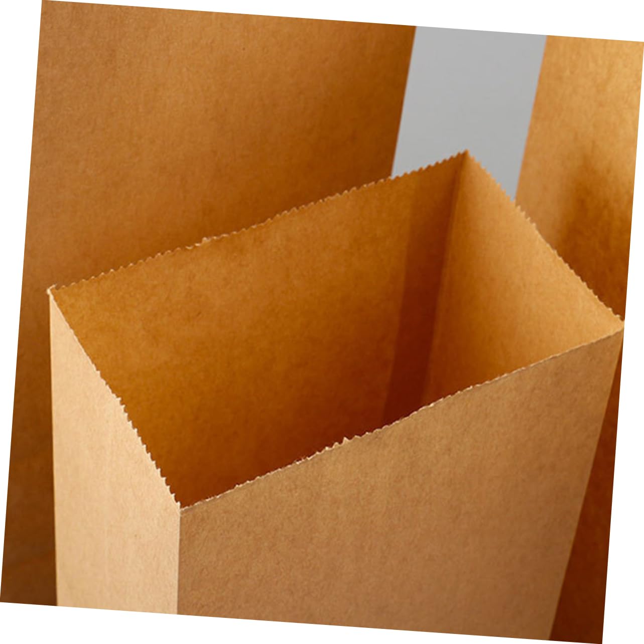 Cabilock 100piezas Bolsas Kraft Para Alimentos Unidades Cuadrado Para Postres y Fiestas