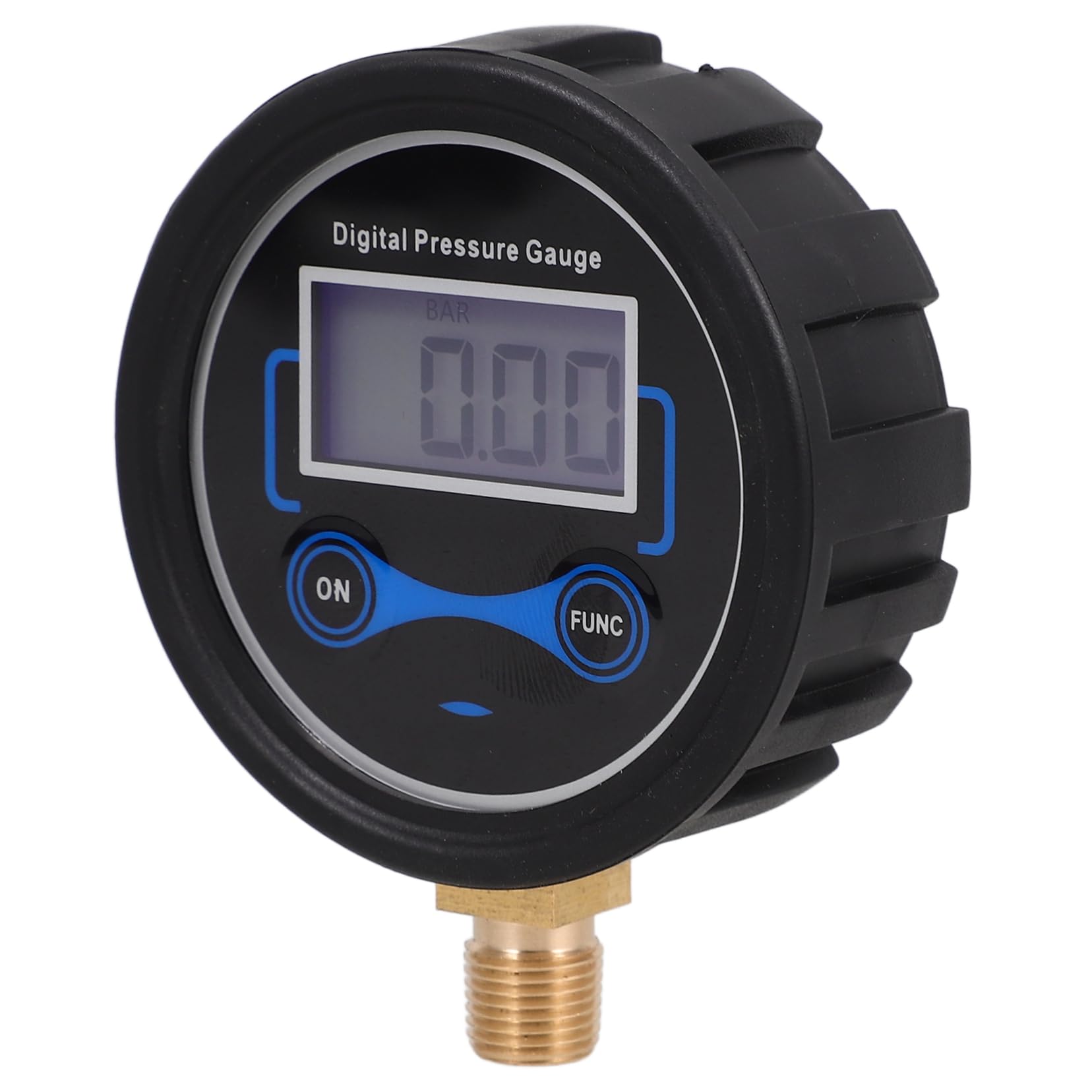 Alipis 3 Pièces Manomètre de Pression Numérique pour Pneus de Voiture Testeur de Pression avec Affichage LCD Outil de Mesure Pratique et Fiable pour Sécurité Routière