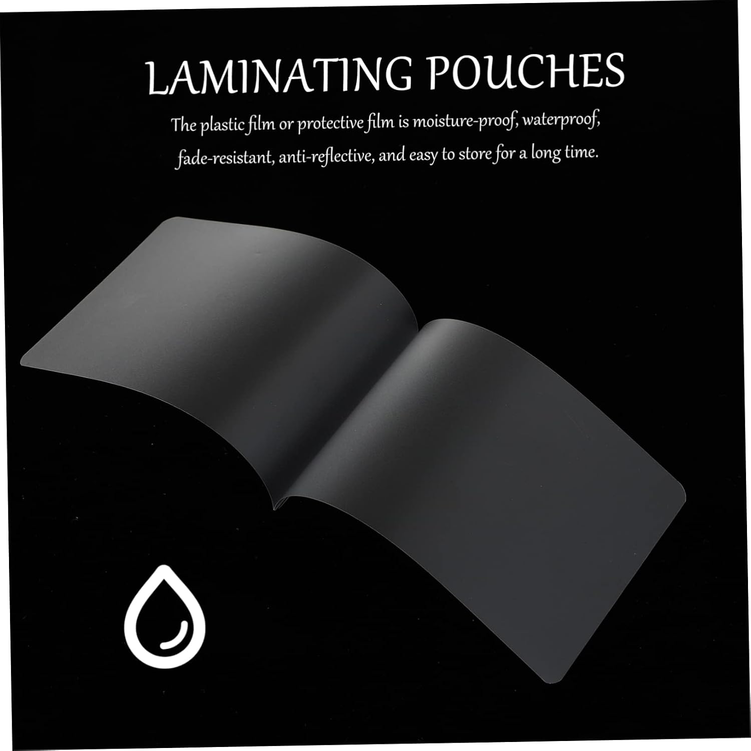 NUOBESTY 2000pcs Thick Laminating Sheets Office Supplies Paint Protection Film Cold Laminating Pouches Photo Lamination Sheets