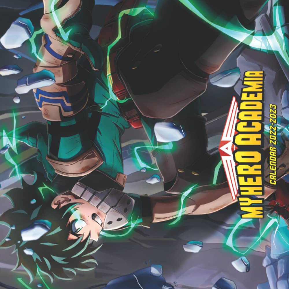 My Hero Academia Calendar 2022 2023 Mini Anime Calendar With 20 Months my-hero-academia-calendar-2022-2023-mini-anime-calendar-with-20-months