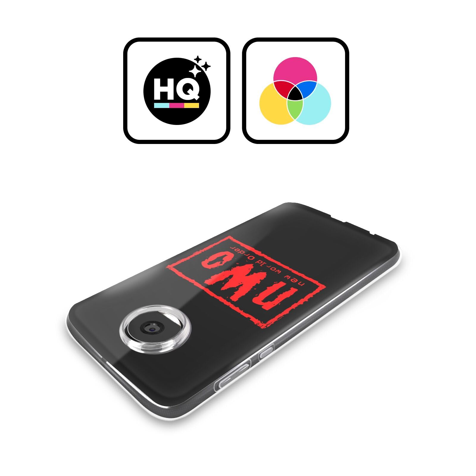 Head Case Designs Officially Licensed WWE Logo NWO Soft Gel Case Compatible with Moto E7 Power/Moto E7i Power