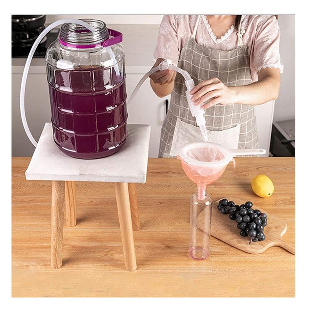 Home Brewing Siphon Hose, Wine Beer Making Tool Brewing Food Grade Materials Filter, Kitchen Wine Accessories, 1pcs
