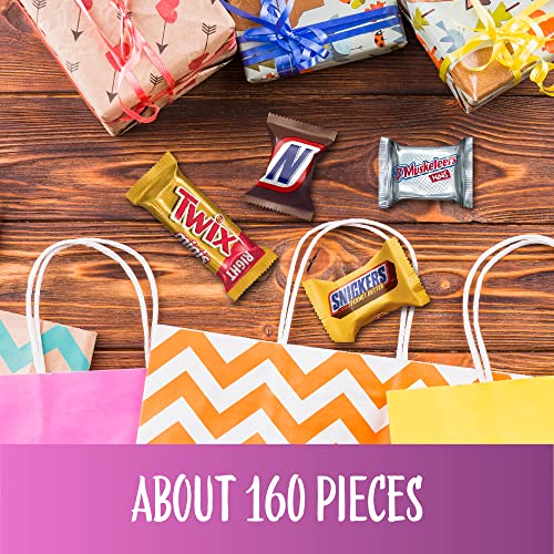 Classic Chocolate Candy Bars Assortment - Snickers, Twix, 3 Musketeers - 3 Pound Bag #TOP2