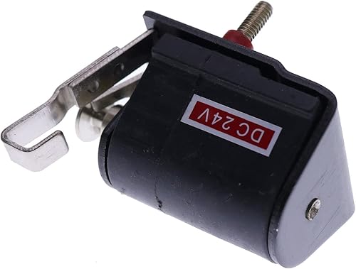 Miniatura 3 de Bomba de inyección de 24 V Solenoide de apagado 26387 RE62240 Compatible para John Deere Retroexcavadora Cargador 500C 510 710D Excavadora 590D 595D