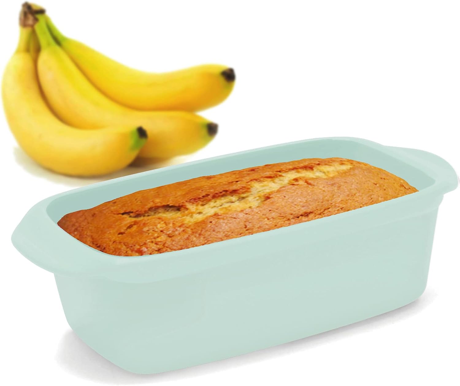 Classic 1.5 quart Ceramic Loaf Pan, 9" x 4.75" x 2.75", Sage Green, (93A-LF22 SA)