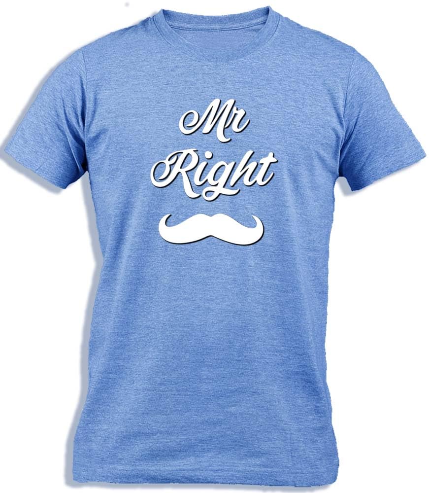 Ay Cabron™ Mr. Right | He Is Always Right Funny Sarcastic Comment Cotton T-Shirt For Men