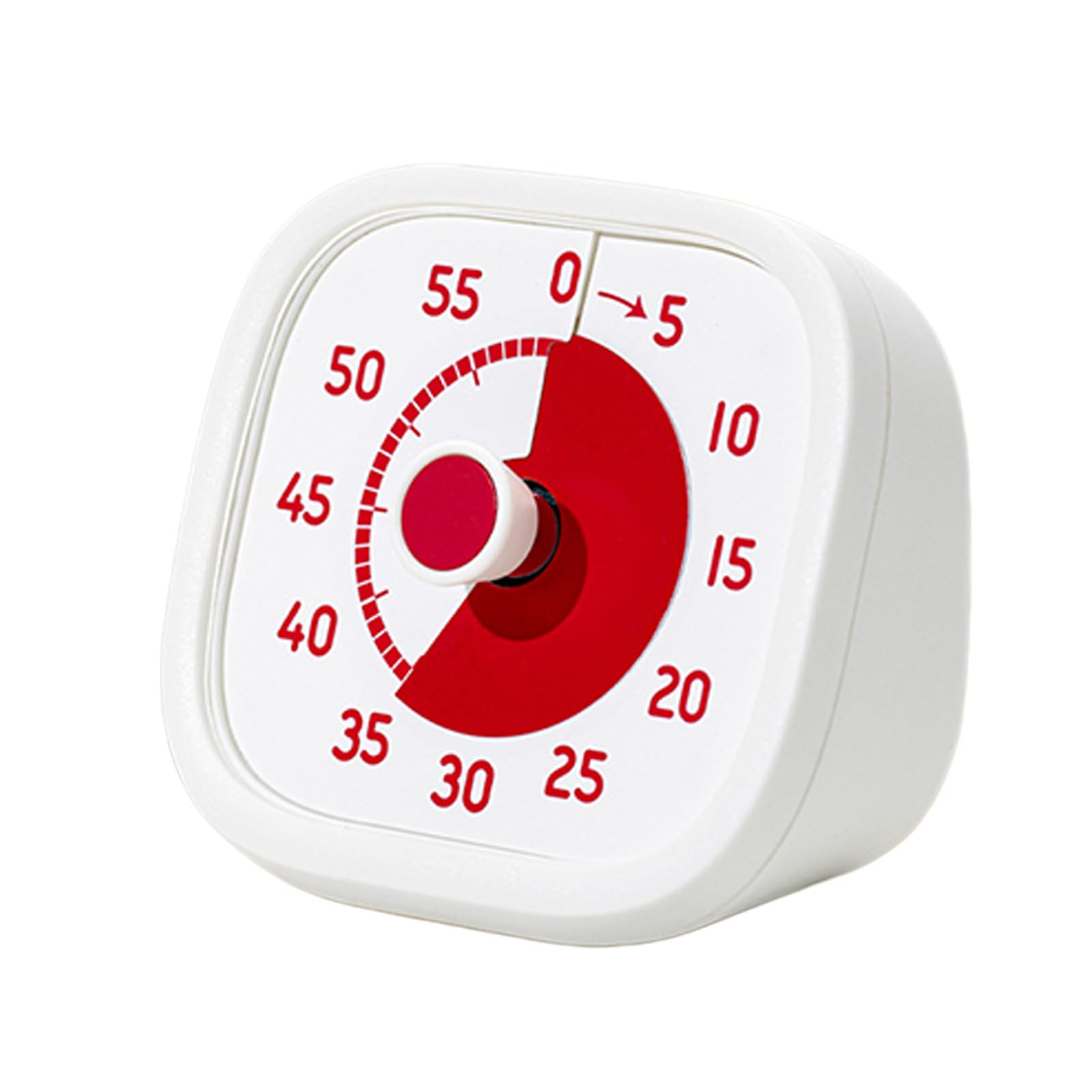 OSNIYAW Visual Countdowns Timer with High Accuracy for Kitchen Study and Exercise Time Tracking 60-Minutes Timer Permanent ABS Clock