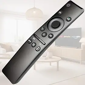 Controle Remoto Compatível com Smart TV Samsung — Com Botões Netflix, Prime Video e Globoplay— Funciona em Modelos 4K, QLED, Crystal, Neo QLED e OLED — Não Precisa Configurar