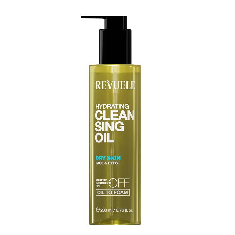 Óleo de limpeza facial Revuele Hydrating, 200 mL