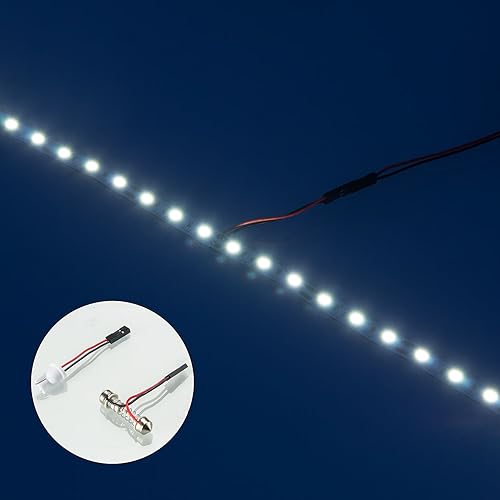 Miniatura 3 de 30 SMD 5050 Luz de tira LED para el área de carga del maletero del coche o decoración de iluminación interior, Xenón blanco, accesorios para