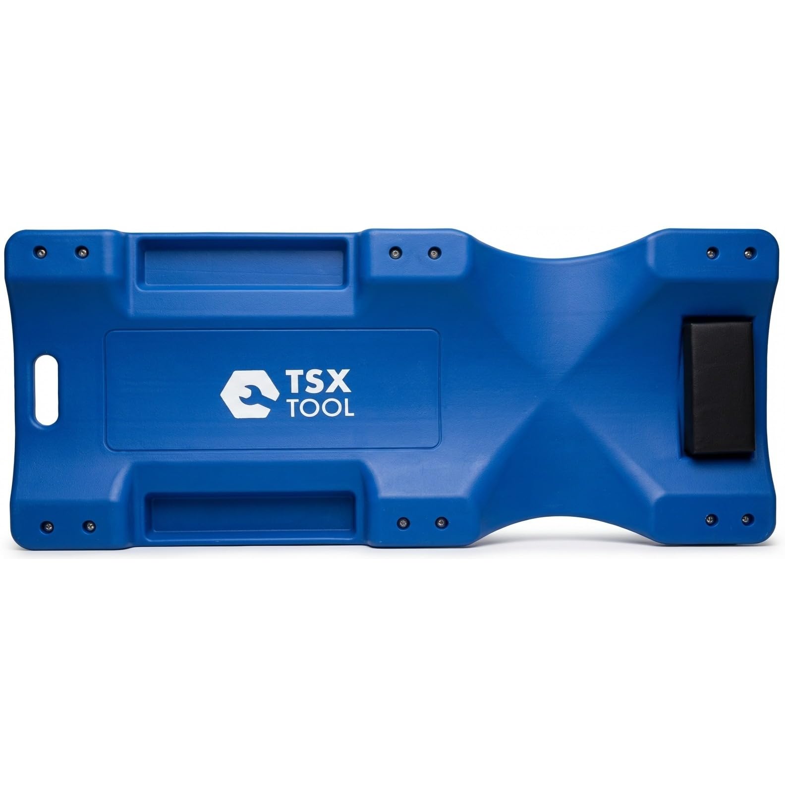 SATKIT Camilla Mecánica con Ruedas para Taller – Diseño Ergonómico, Reposacabezas Acolchado y Soporte de hasta 150 kg – HDPE Resistente al Aceite y Disolventes