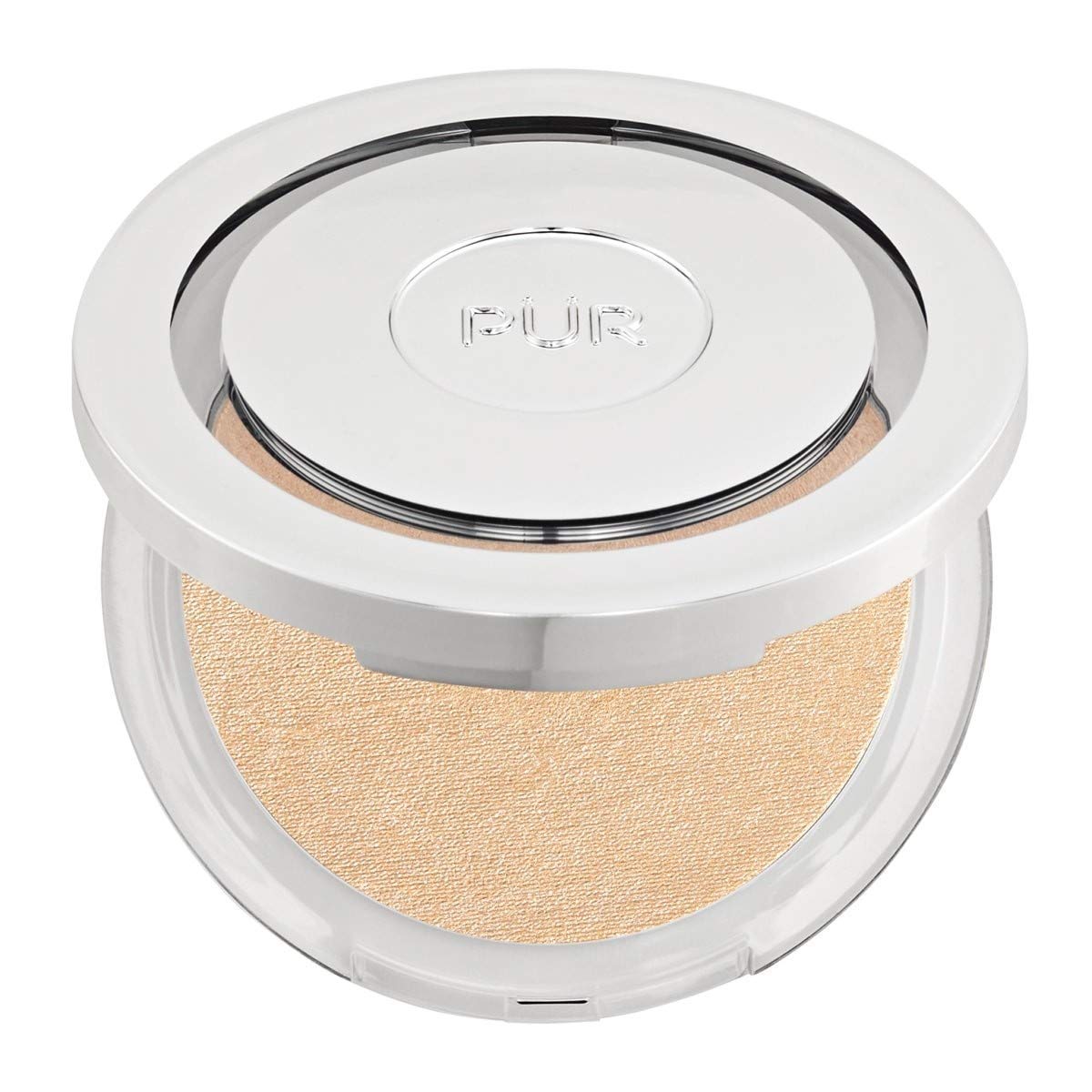 Pur Minerals PÜR Afterglow Highlighting Skin Perfecting Powder - Brightening Setting Powder For Highlight Face Makeup - Blush And Highlighter Palette - Powder Illuminator Highlighter, 0.2 oz