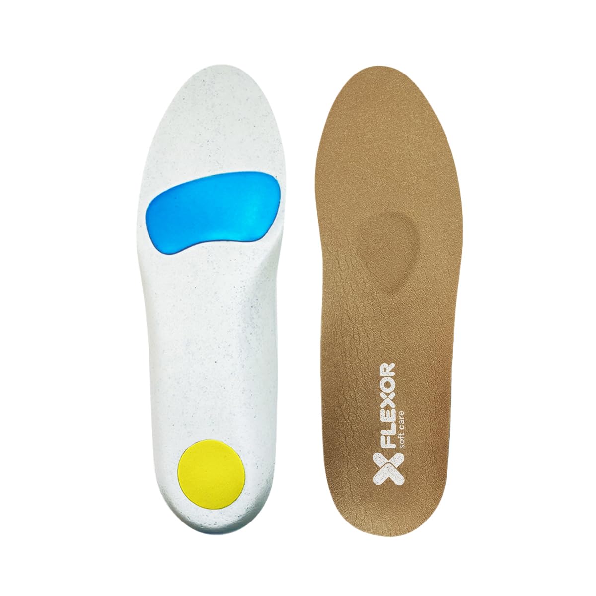 FLEXOR | Szablony do śródstopia | ulga w bólu, komfort, komfort | Latex ECO, Punkt absorpcji uderzenia, wyładowanie śródstopia | unisex - 39/40