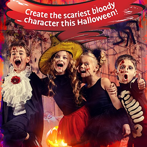 Confezione da 6 Flaconi di Sangue Finto di