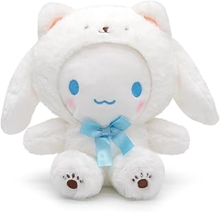 Kawaii Cinnamon Plush Doll 8", Cartoon Stuffed Animal Figure Anime Plushies Pillow Toy, Super Cute Cartoon Theme Party Favor, Soft Lovely Plushies Gift for Girls Teens Fans Birthday Decoration, Blue