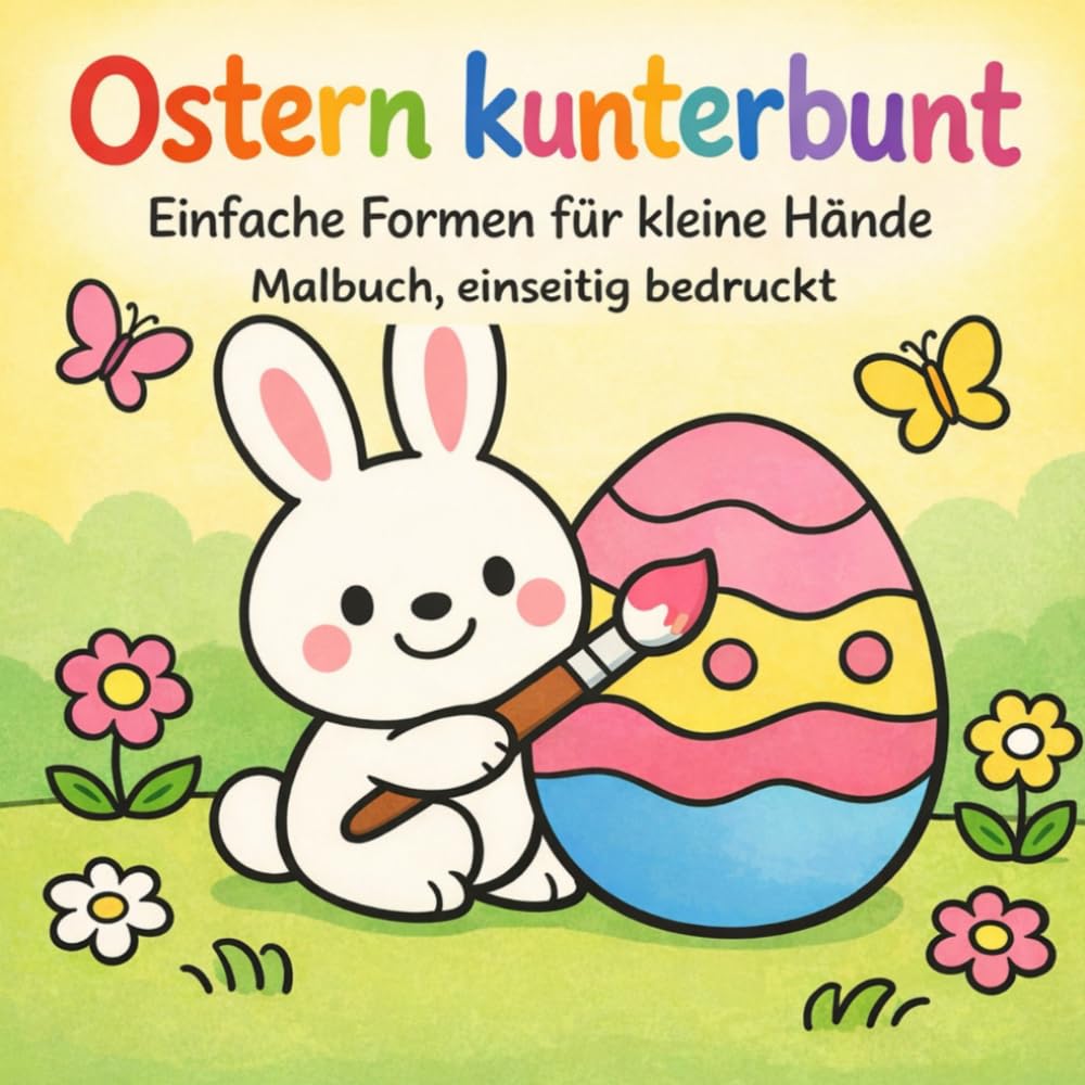 Ostern kunterbunt: Einfache Formen für kleine Hände