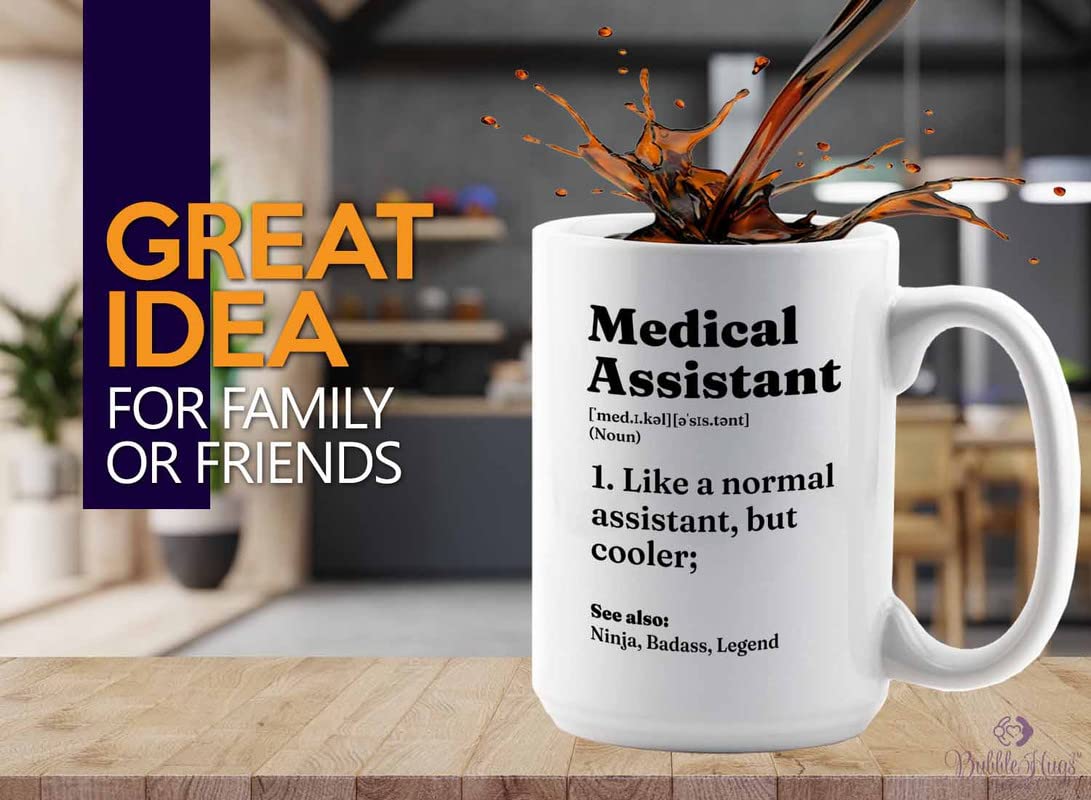 Flairy Land Pharmacist Coffee Mug 15oz White - assistant definition - Nurse Doctor Chemist Pharmacy Technician Patient Practicioner Laboratory Research Technologist