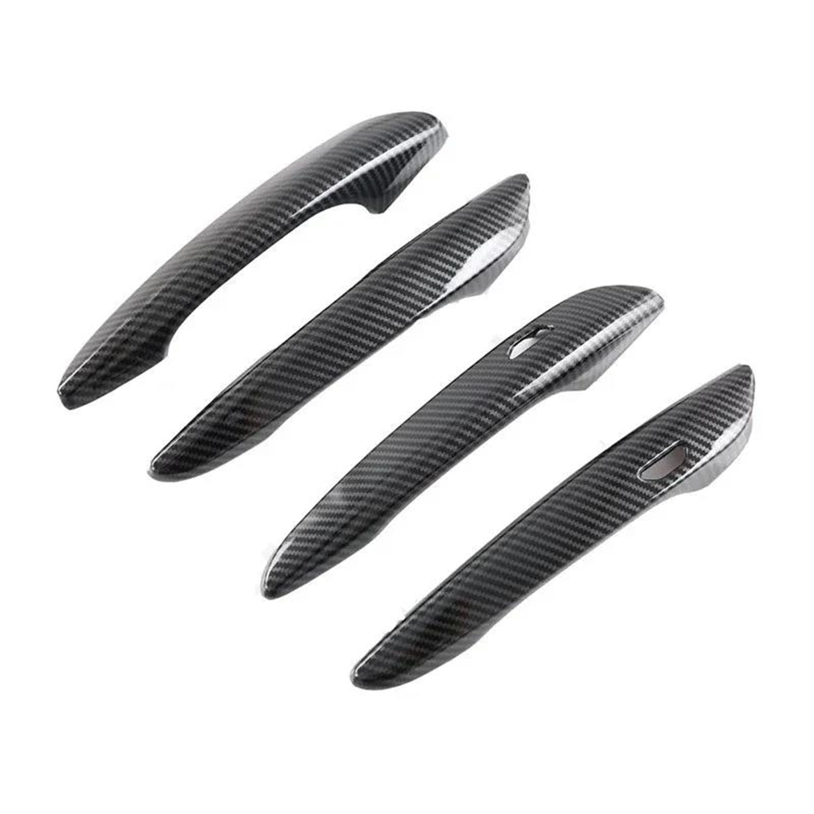 YUEYZHK Handle Trim Car Smart Door Handle Cover Trim for Mazda 3 for Hatchback BP CX30 DM 2019-2024