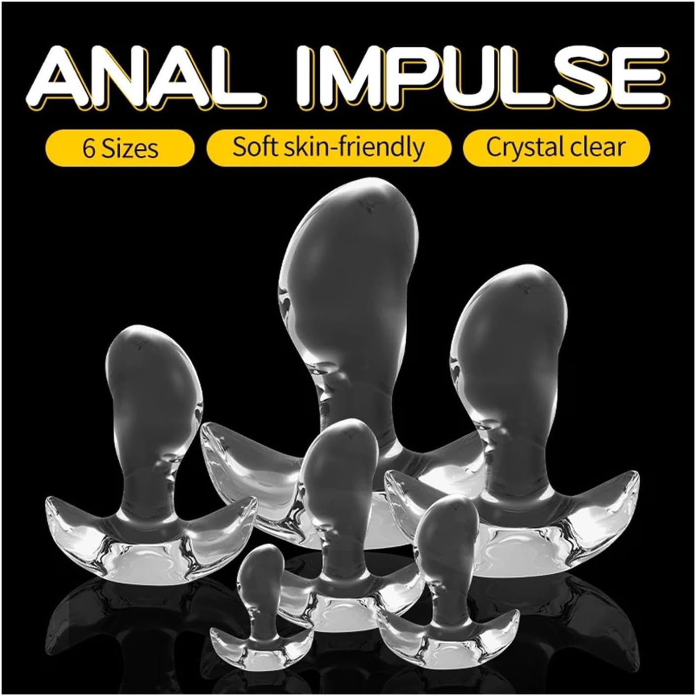 Huge Wearable Anal Plug Sex Toys Large Butt Plug Prostate Massage G-Spot Stimulation Anal Dilator for Women Men Adult (Color : Anal Plug XL)