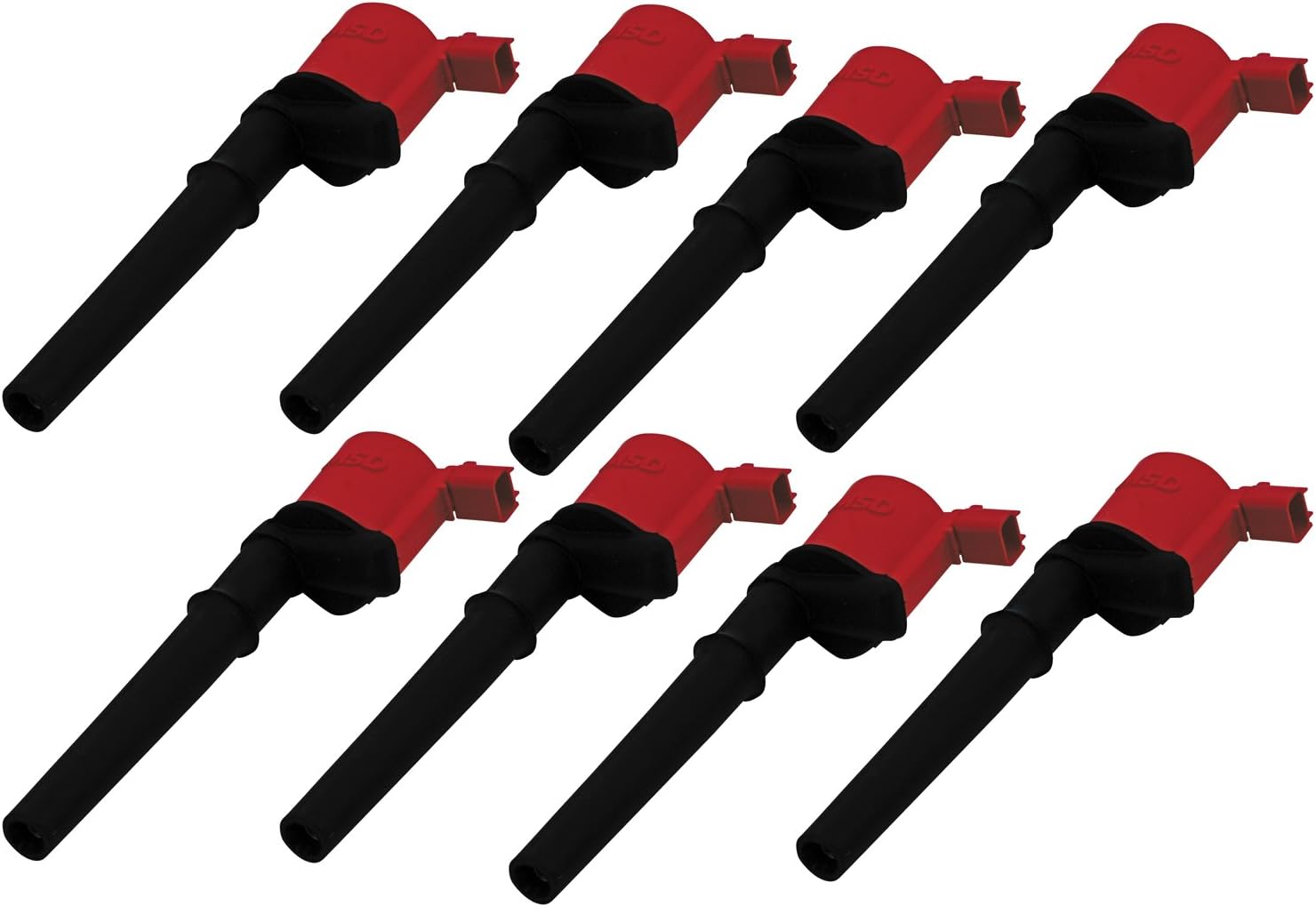 MSD 82448 Ignition Coils, Blaster Series, Red, 8-pack