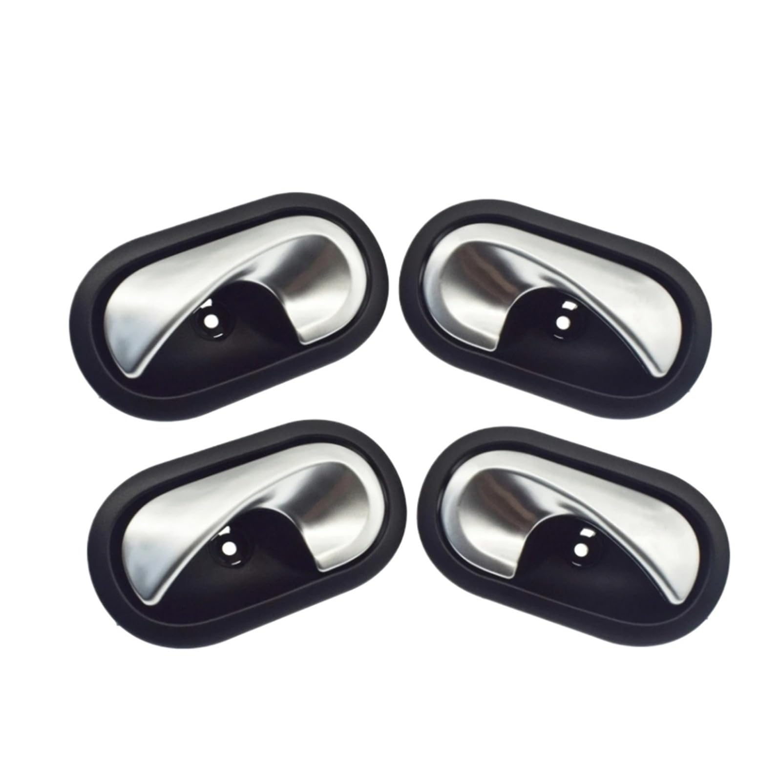 ZhanNuoBHd Car Inside Door Handle for Master for MK3 for Megane II for Clio for Scenic Car Interior Door Handle Left Right 8200028487 8200028486(4Pcs)
