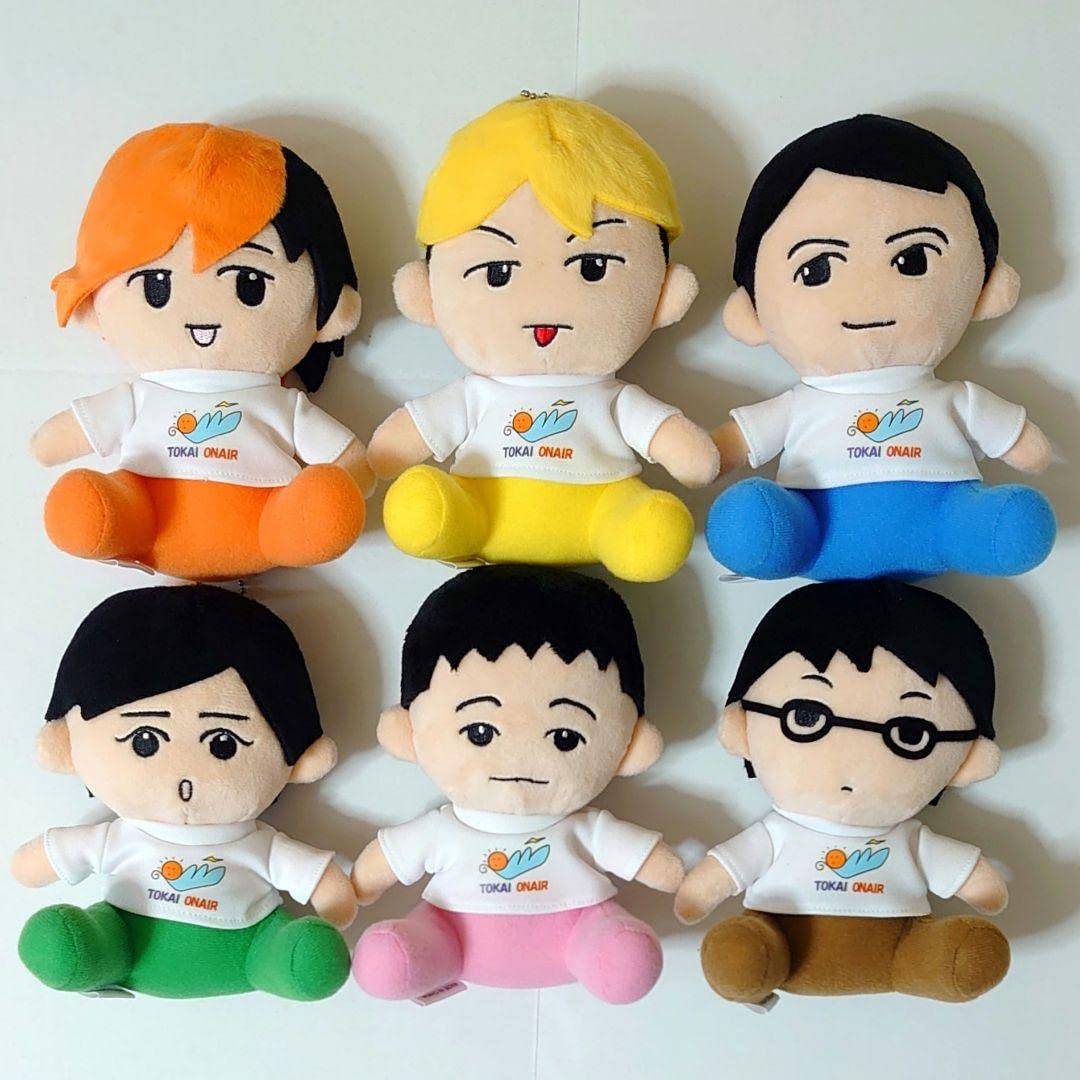Amazon.co.jp: 東海オンエア 初期 ぬいぐるみ オンエアバード 6体 