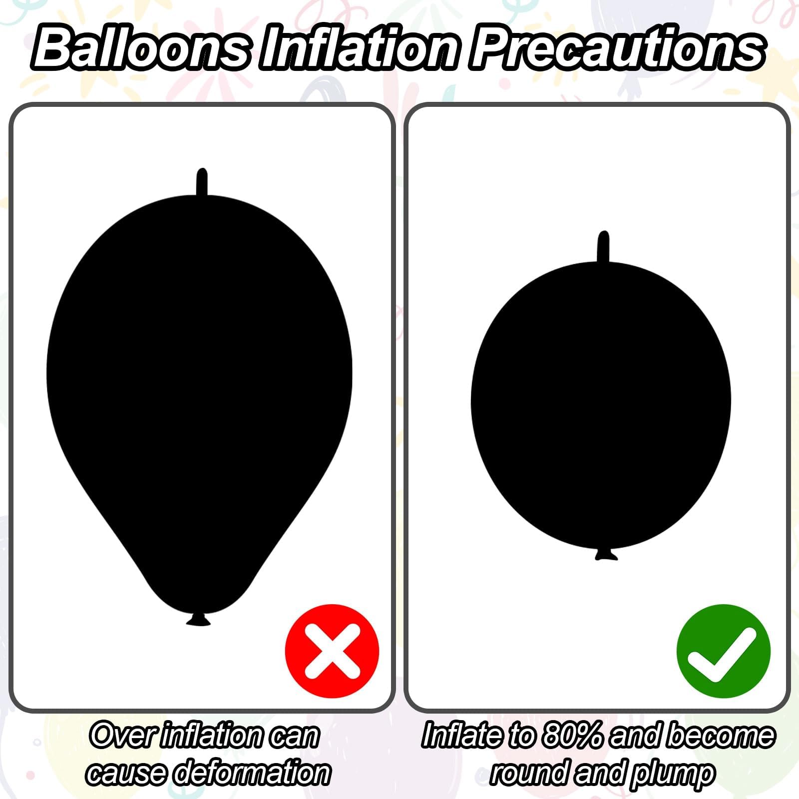 Beżowe balony z szybkimi ogniwami, 60 szt. balonów łączących do tworzenia balonów, na ścianę, łuk, łańcuchy balonowe, kremowe balony na ślub, urodziny, baby shower, zaręczyny, ukończenie szkoły,