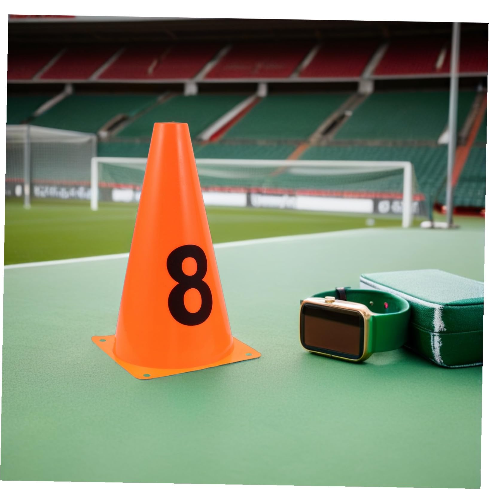 10 Conos Cilíndricos para Entrenamiento De Fútbol Conos De Baloncesto para Entrenamiento para Práctica