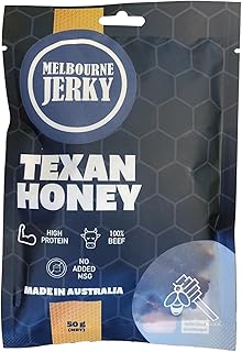 Melbourne Jerky, Premium Beef Jerky, MSA Grade, High-Protein Snack, Wholesome, Tender, Juicy, Flavourful, Australian Made,...