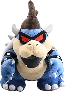 uiuoutoy Dark Koopa Bowser King Plush 12"