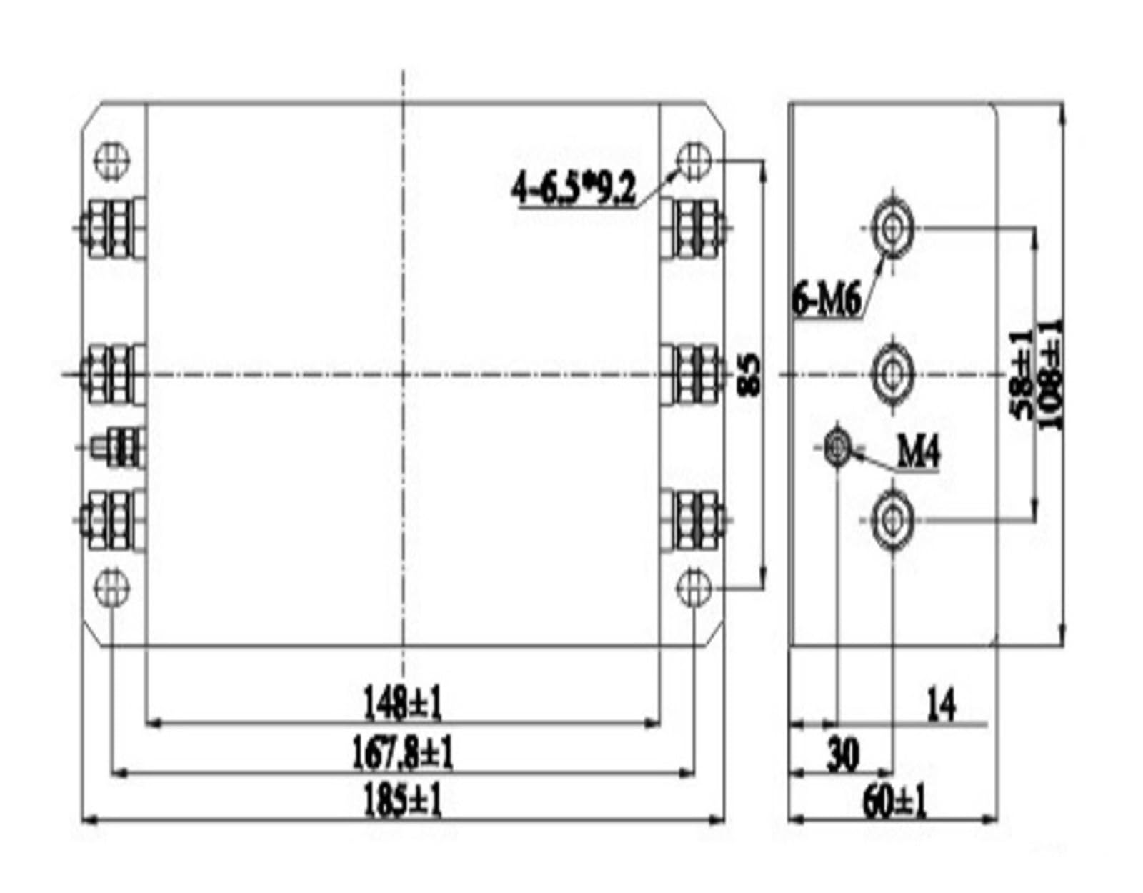 Filtro di Alimentazione trifase 100A AN-100C12F33B