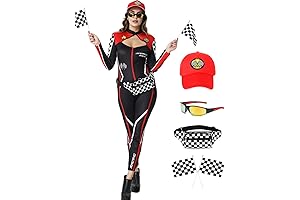 Sexy Race Car Driver Costume for Women: Unleash Your Inner Speed Demon