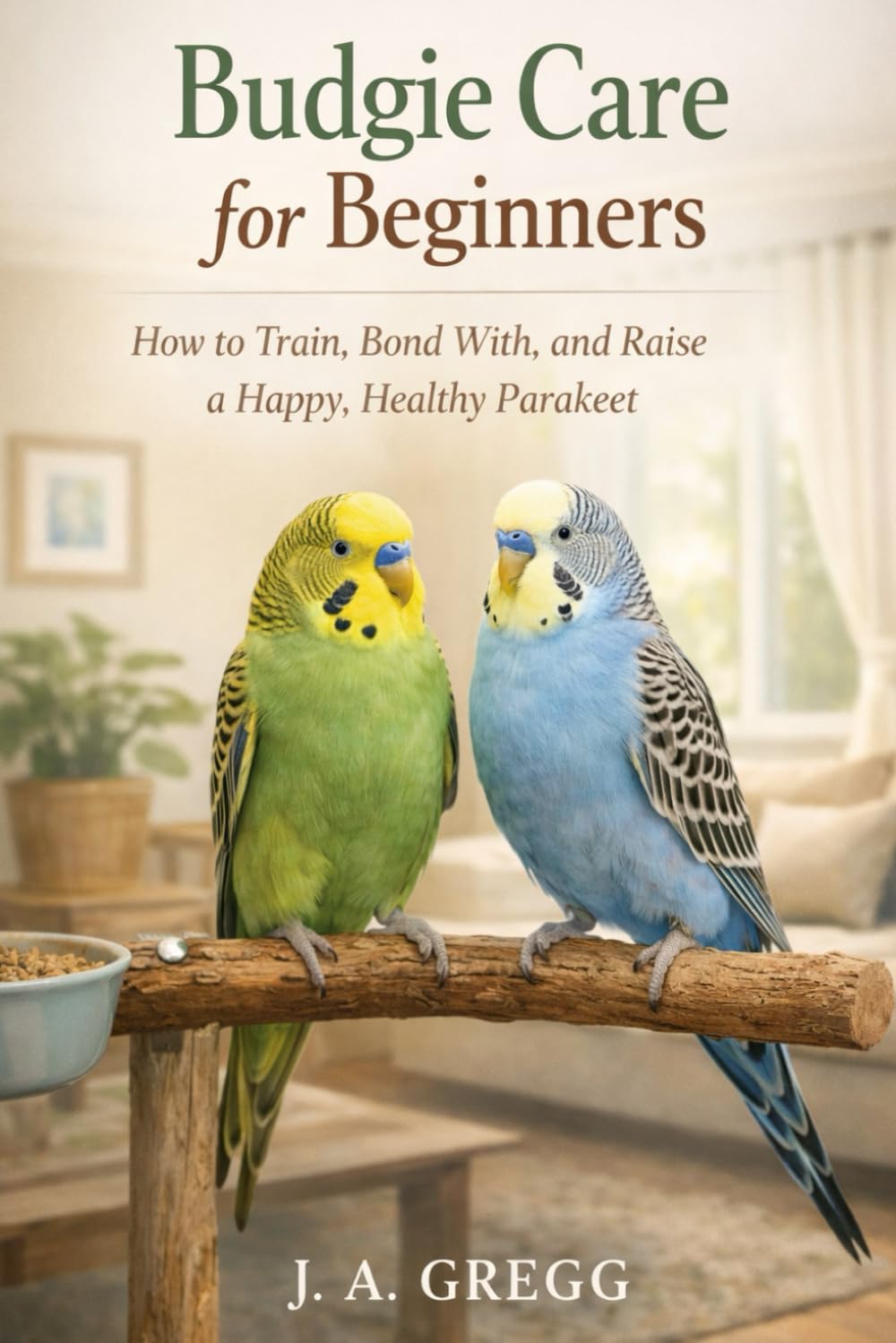 Budgie Care for Beginners: How to Train, Bond With, and Raise a Happy, Healthy Parakeet