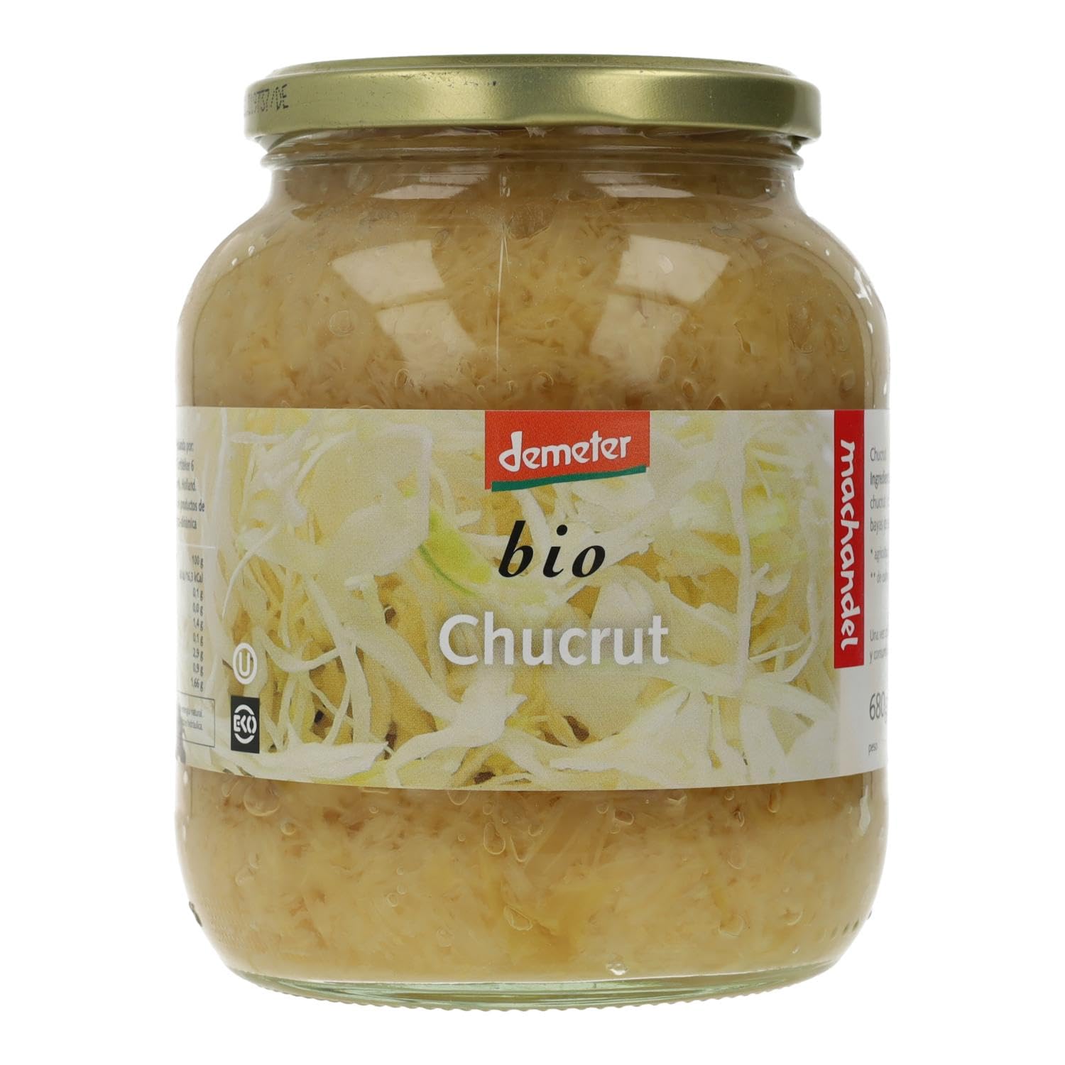 Chucrut bio Demeter 360 gramos
